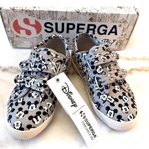 Superga x Disney Mickey Mouse Canvas Shoes